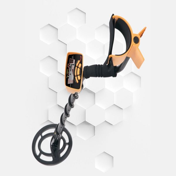 Metal detector cerca oro in spiaggia o terreno