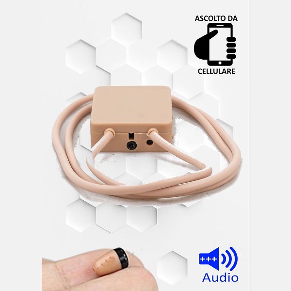 Microauricolare bluetooth con collana induttiva