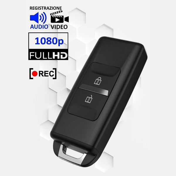 Telecamera nascosta porta chiavi spia