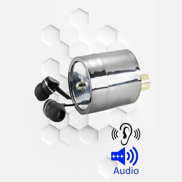 Microfono a contatto professionale ascolto attraverso muri