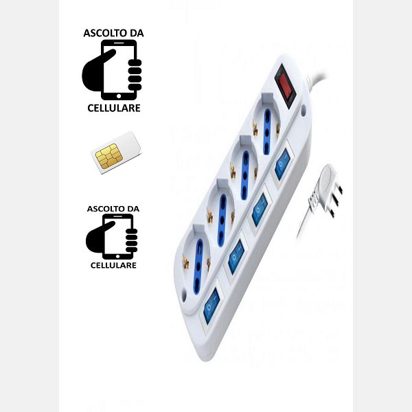 Multipresa spy GSM professionale