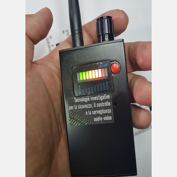 Dispositivo per ricerca microspie e bonifiche ambientali
