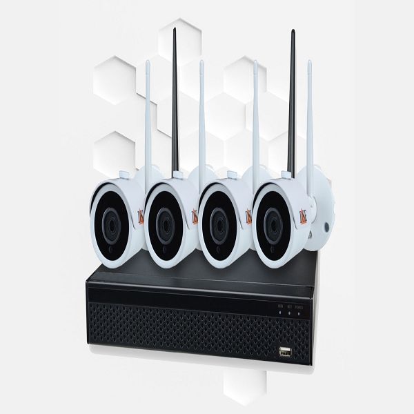 Kit completo videosorveglianza con telecamere