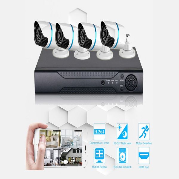Sistema di videosorveglianza dvr completo di alta qualità