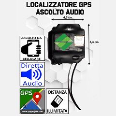 Localizzatore GPS con microspia GSM integrata Art.238-N