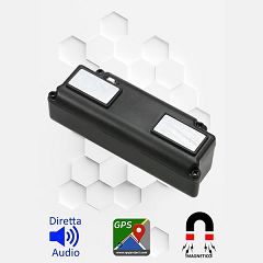 GPS magnetico con monitoraggio audio
