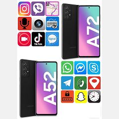Software cellulare spia samsung A52 A72