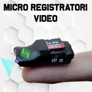 Microcamere che registrano