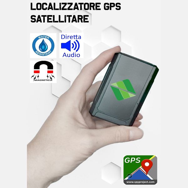 Localizzatore GPS magnetico stagno lunga durata