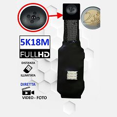 Telecamera diretta streaming in bottone Art.401