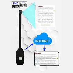Telecamera diretta streaming in bottone Art.401